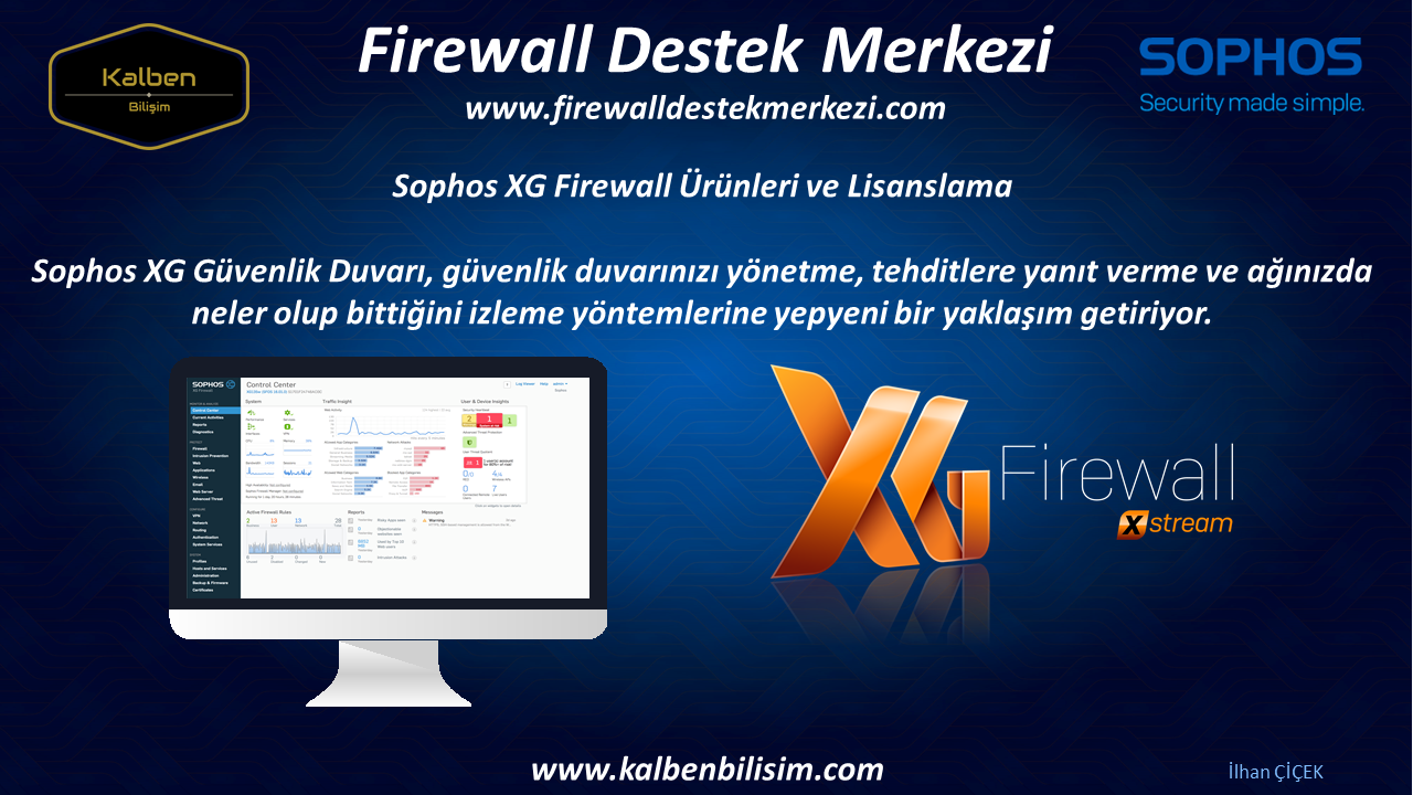 Sophos XG Firewall Ürünleri ve Lisanslama